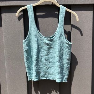 Aeropostale blue ribbed tank top for $10